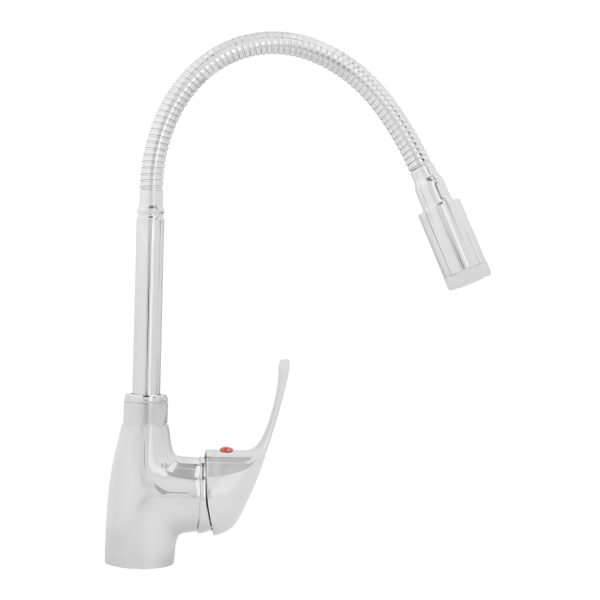 BKF0031  FINA MONOMANDO FLEXIBLE Y LED CROMO CON LED - Image 2